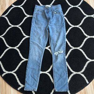 abercrombie high rise jeans